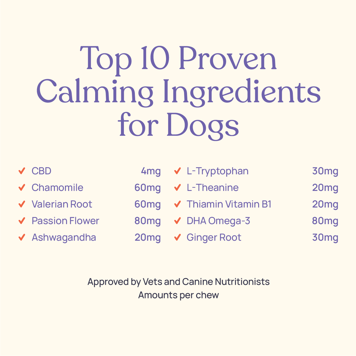 Calming Supplements